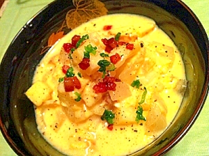 一見洋風ですが、味はほとんど和風です