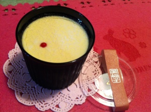 一見普通のプリンですが… 一見普通のプリンですが…